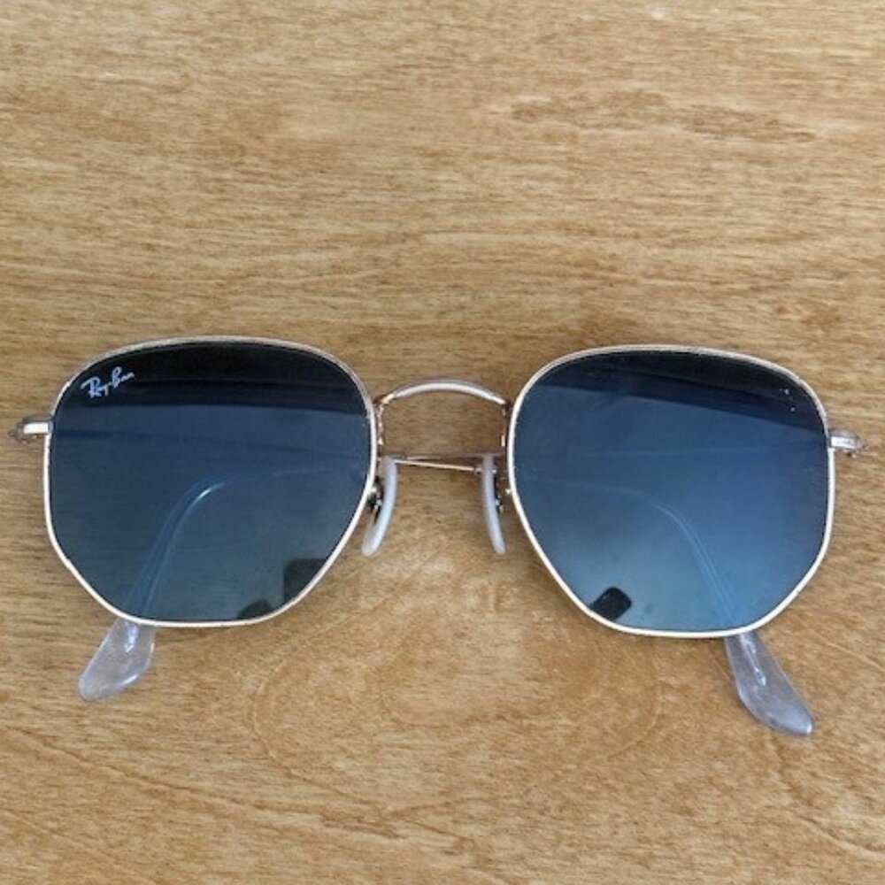 HEXAGONAL FLAT LENSES WOMENS RAY BAN SUNGLASSES